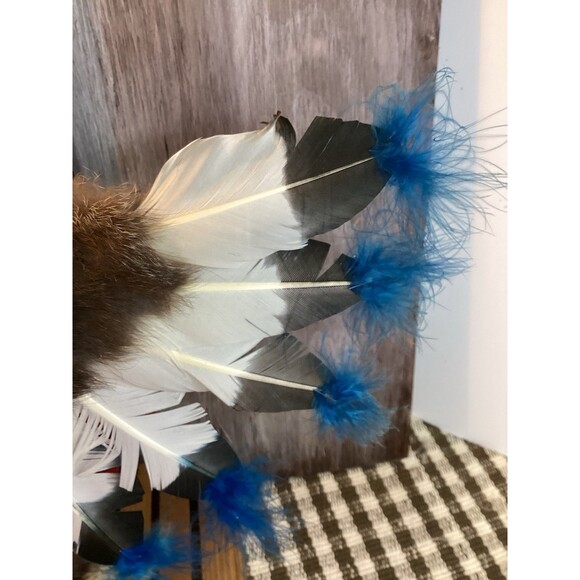 Kachina Doll EAGLE DANCER Signed /Number Fyazzie Eagle 11" T x 14"W Rain Weather - Picture 9 of 16